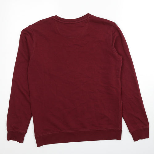 Stanley/Stella Womens Red Cotton Pullover Sweatshirt Size XS Pullover