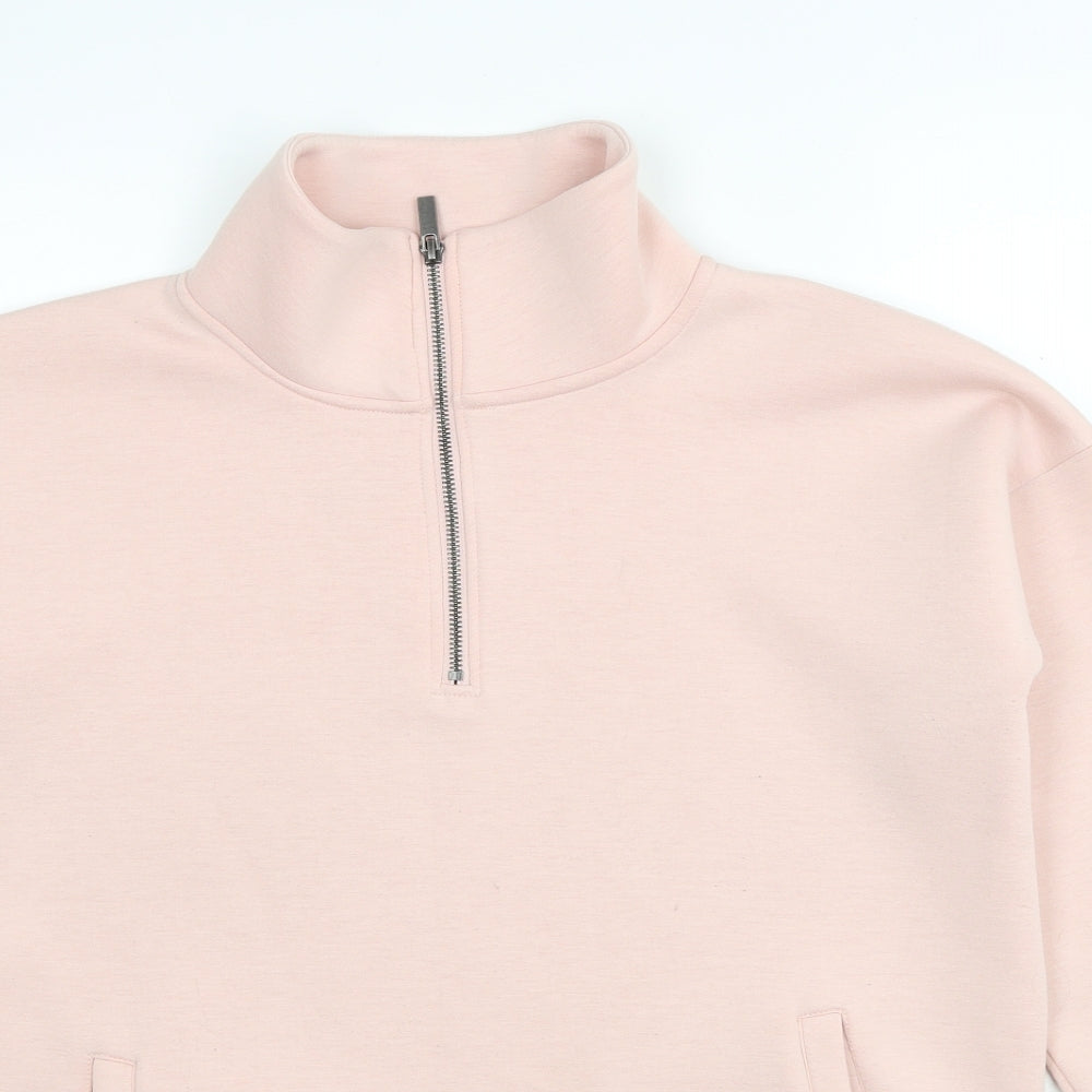 Souluxe Womens Pink Polyester Pullover Sweatshirt Size M Pullover
