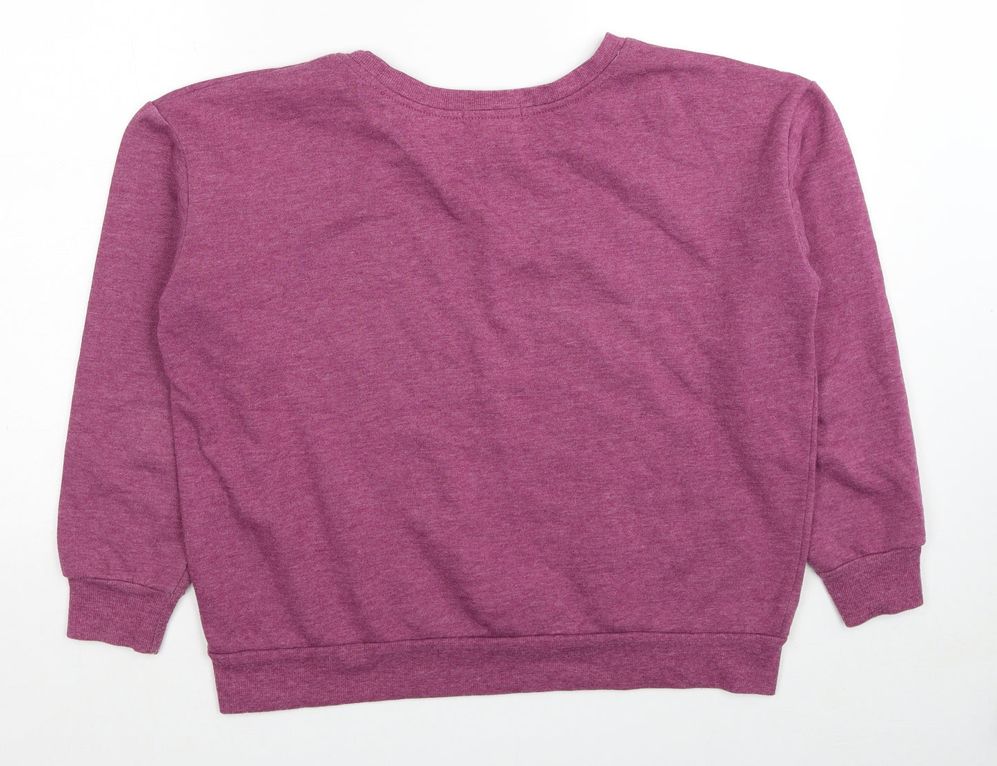 Atmosphere Womens Pink Polyester Pullover Sweatshirt Size 14 Zip