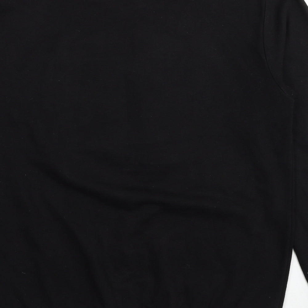 Zzigle Mens Black Polyester Pullover Sweatshirt Size M - NYC