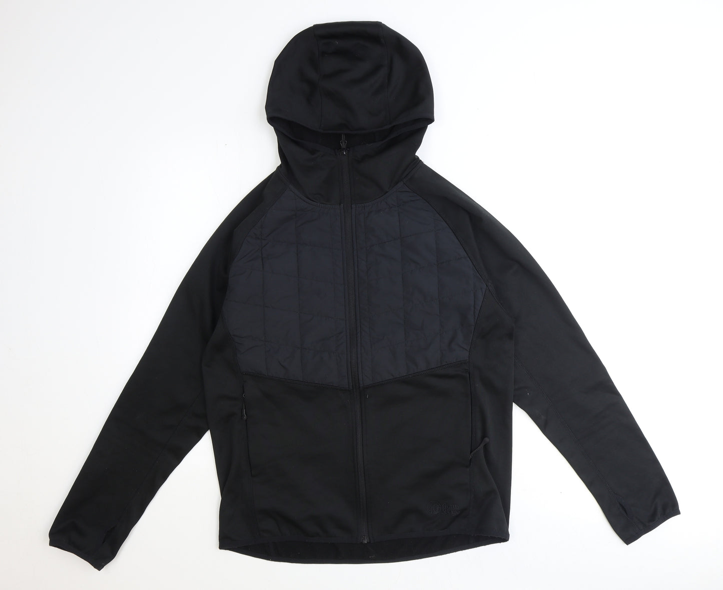 North Ridge Mens Black Jacket Size L Zip