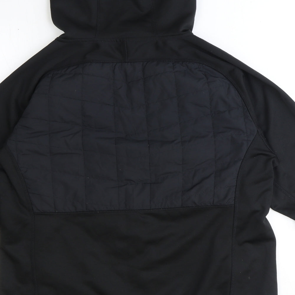 North Ridge Mens Black Jacket Size L Zip