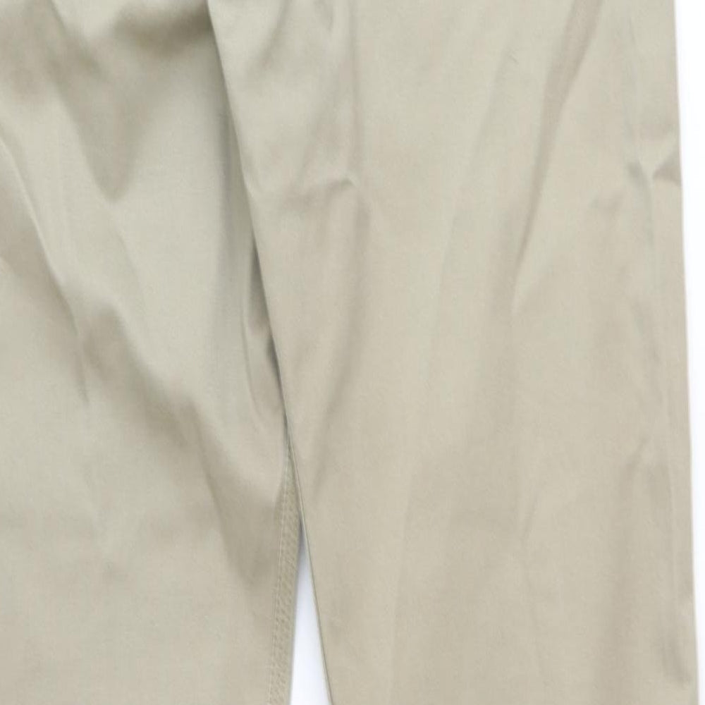 Carhartt Mens Beige Polyester Trousers Size 32 in Regular Zip