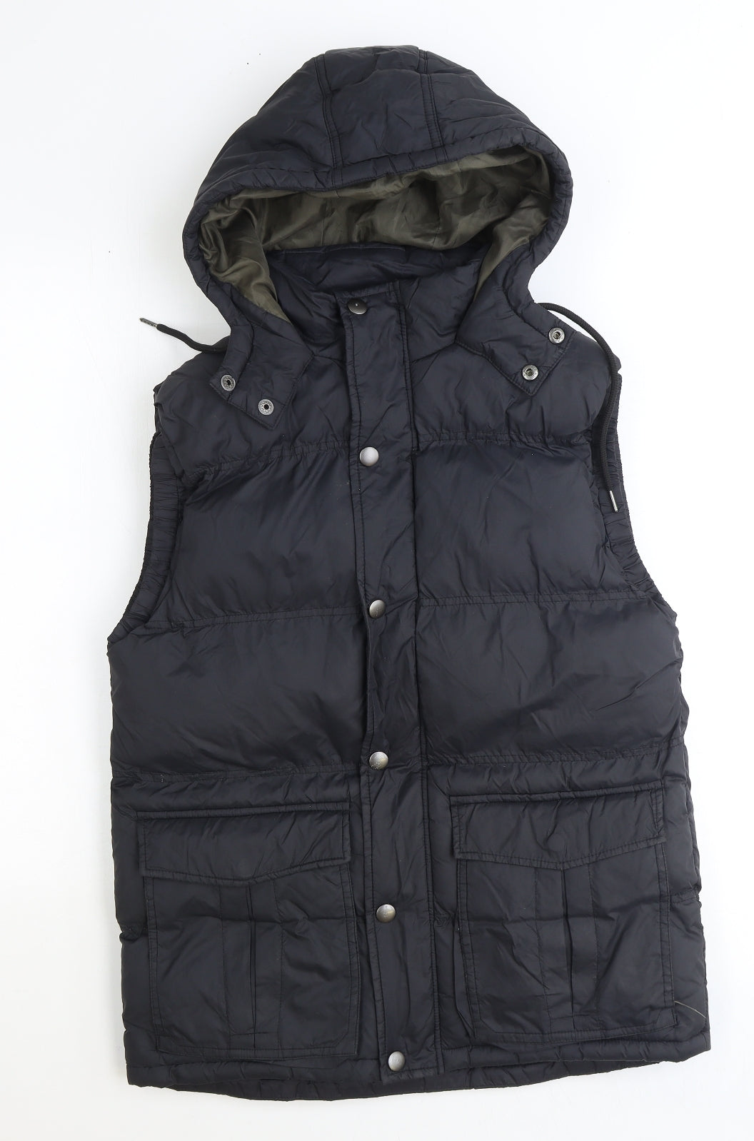 Cedar Wood State Womens Black Gilet Jacket Size S Zip