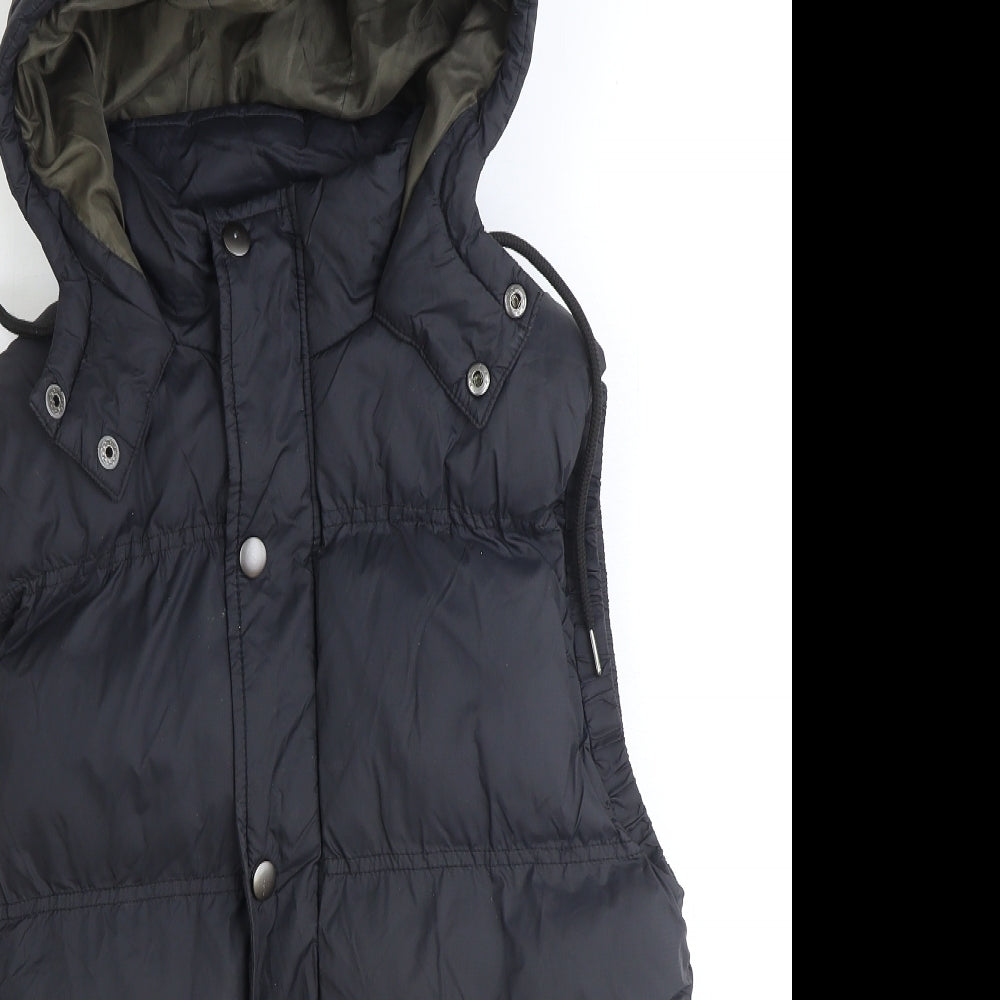 Cedar Wood State Womens Black Gilet Jacket Size S Zip