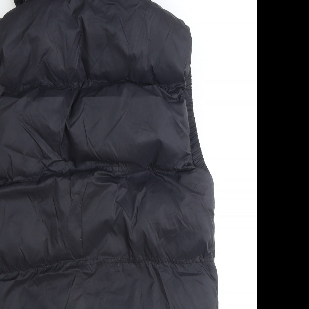 Cedar Wood State Womens Black Gilet Jacket Size S Zip