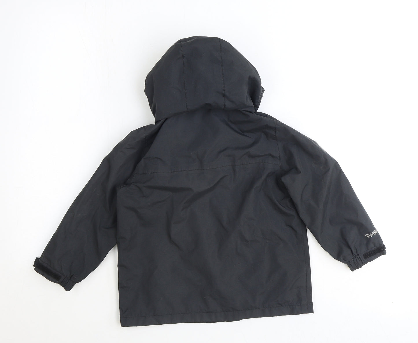 Regatta Boys Black Jacket Size 3-4 Years Zip