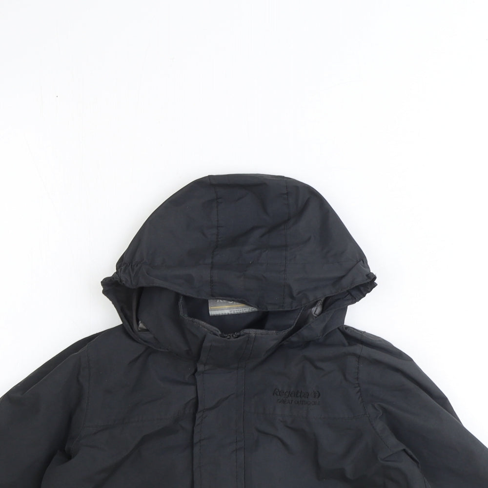 Regatta Boys Black Jacket Size 3-4 Years Zip