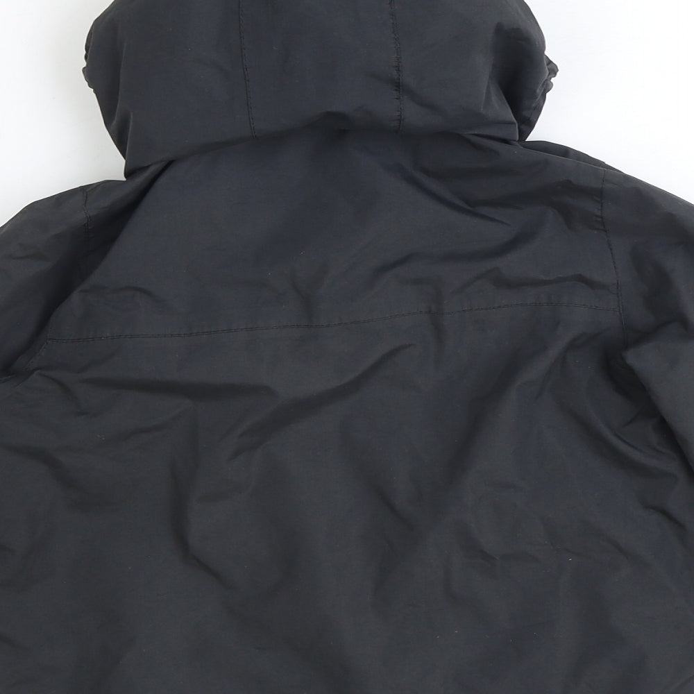 Regatta Boys Black Jacket Size 3-4 Years Zip