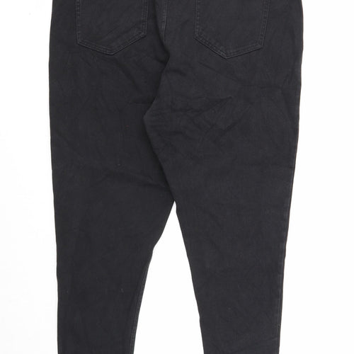 Marks and Spencer Womens Black Cotton Jegging Jeans Size 18 Regular