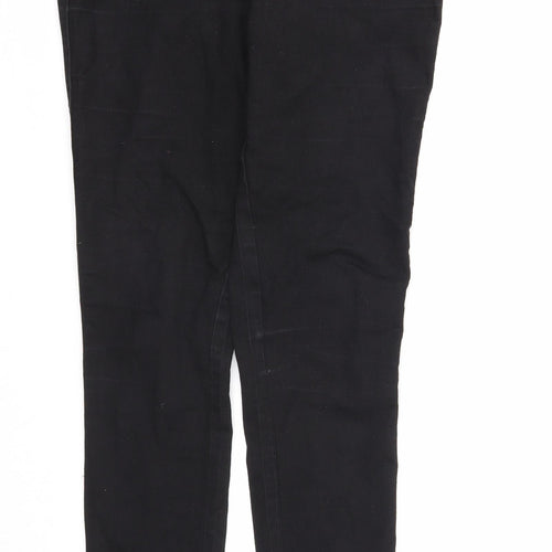 Denim & Co. Womens Black Cotton Jegging Jeans Size 10 Regular