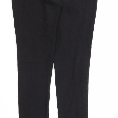 Denim & Co. Womens Black Cotton Jegging Jeans Size 10 Regular
