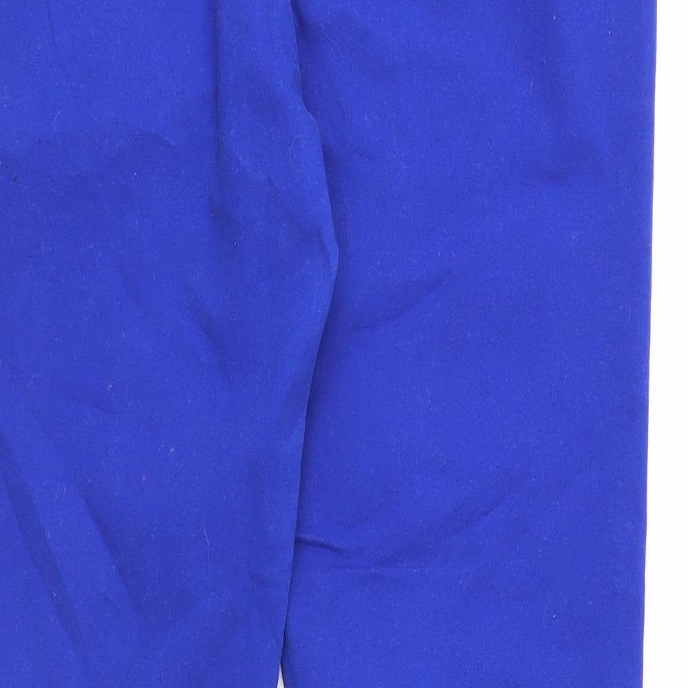Divided Womens Blue Cotton Skinny Jeans Size 16 Regular Zip