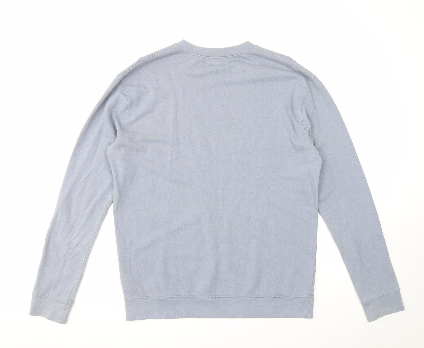 Topman Mens Grey Cotton Pullover Sweatshirt Size S