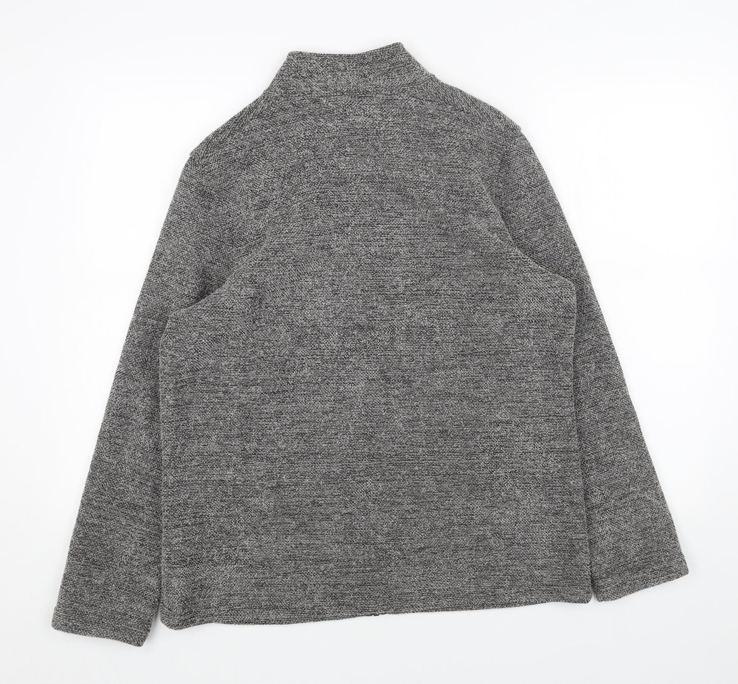 Marks and Spencer Womens Grey Jacket Size 12 Zip