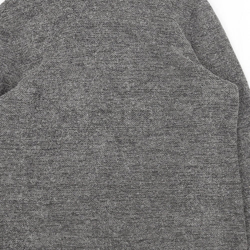 Marks and Spencer Womens Grey Jacket Size 12 Zip