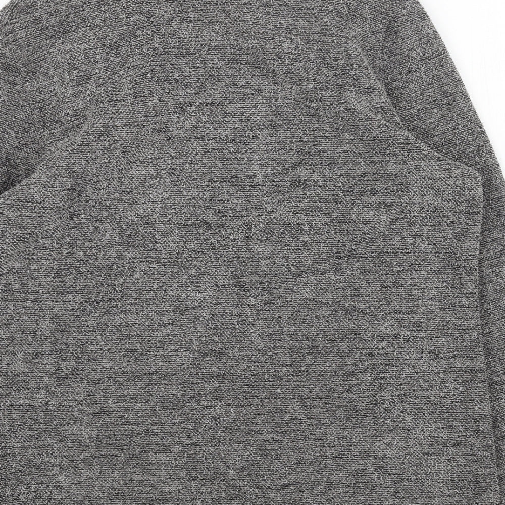 Marks and Spencer Womens Grey Jacket Size 12 Zip