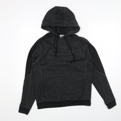 Athletic Works Womens Grey Polyester Pullover Hoodie Size S Pullover