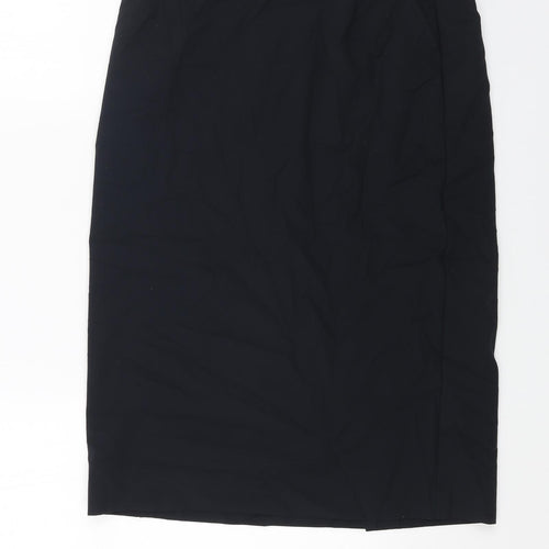 Blanchelle Womens Blue Polyester Straight & Pencil Skirt Size 12 Zip