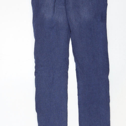 Jack Wills Mens Blue Cotton Skinny Jeans Size 26 in Regular Zip