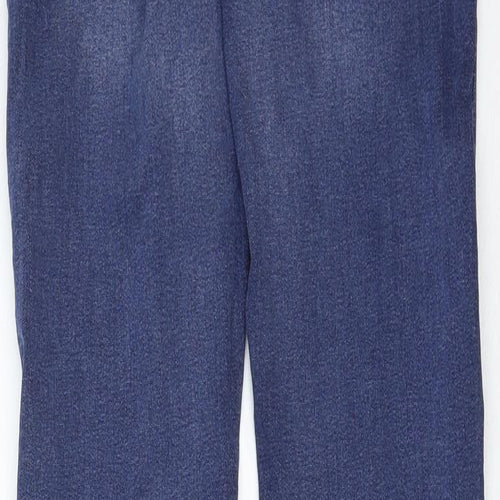 Jack Wills Mens Blue Cotton Skinny Jeans Size 26 in Regular Zip