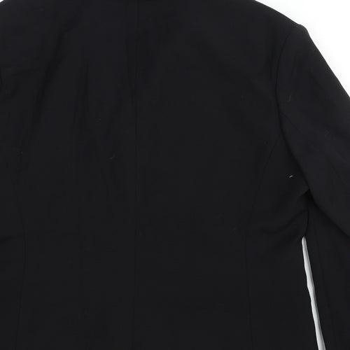 Country Road Womens Black Wool Jacket Suit Jacket Size 12