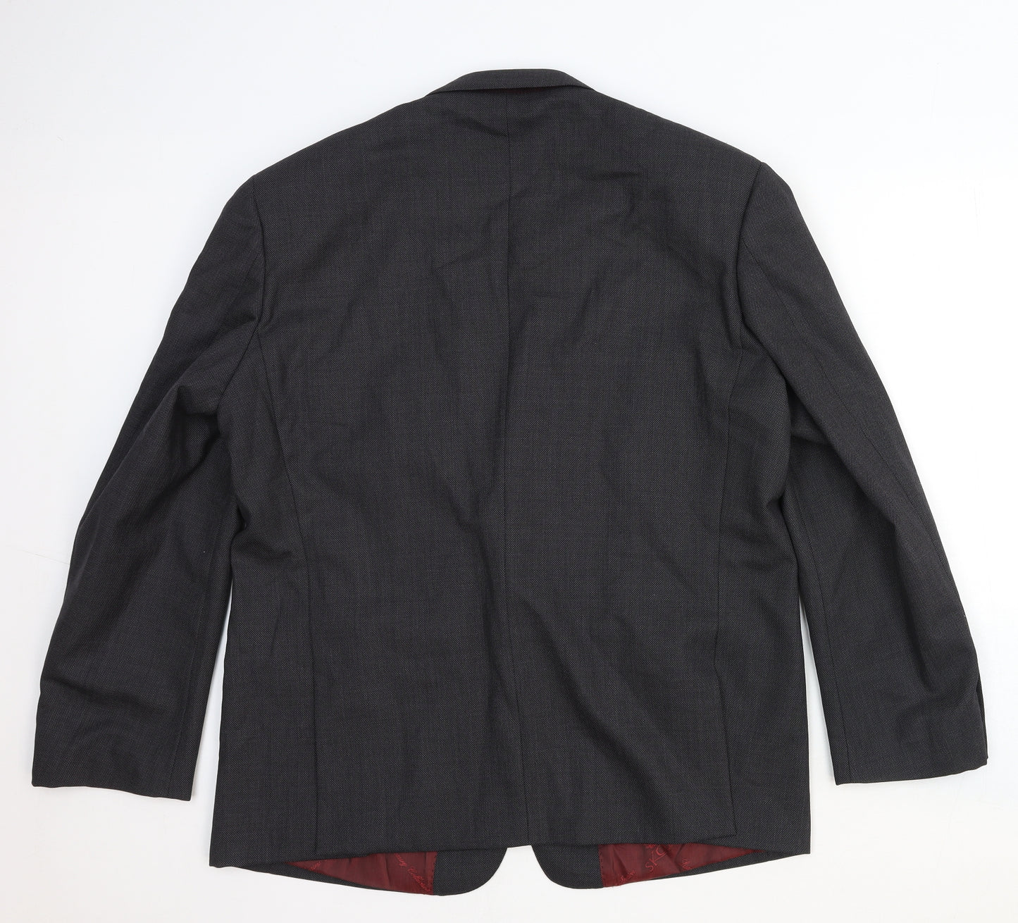 Skopes Mens Grey Wool Jacket Suit Jacket Size 44 Regular