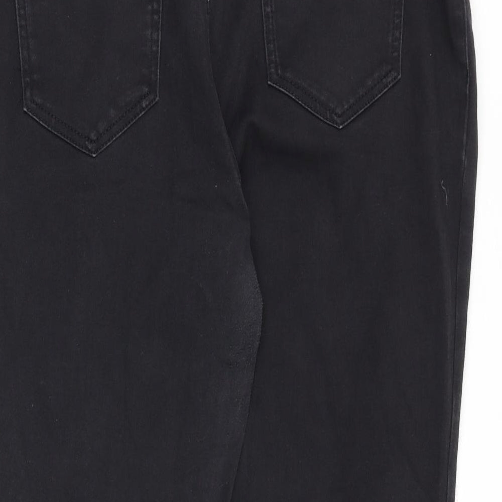 George Womens Black Cotton Jegging Jeans Size 16 Slim