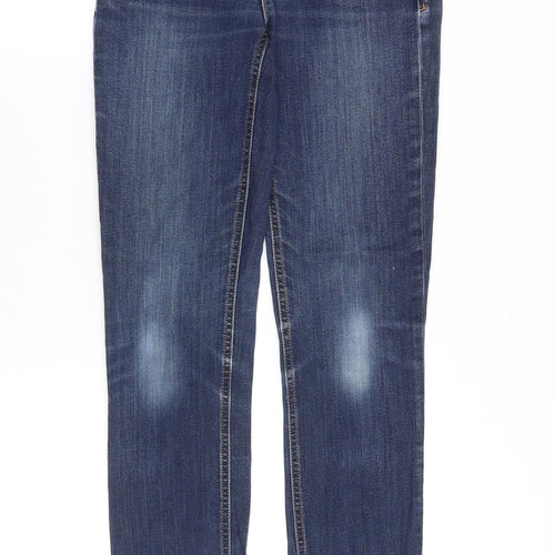 Gap Mens Blue Cotton Skinny Jeans Size 27 in Regular Zip