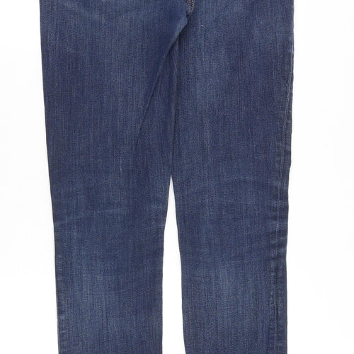 Gap Mens Blue Cotton Skinny Jeans Size 27 in Regular Zip