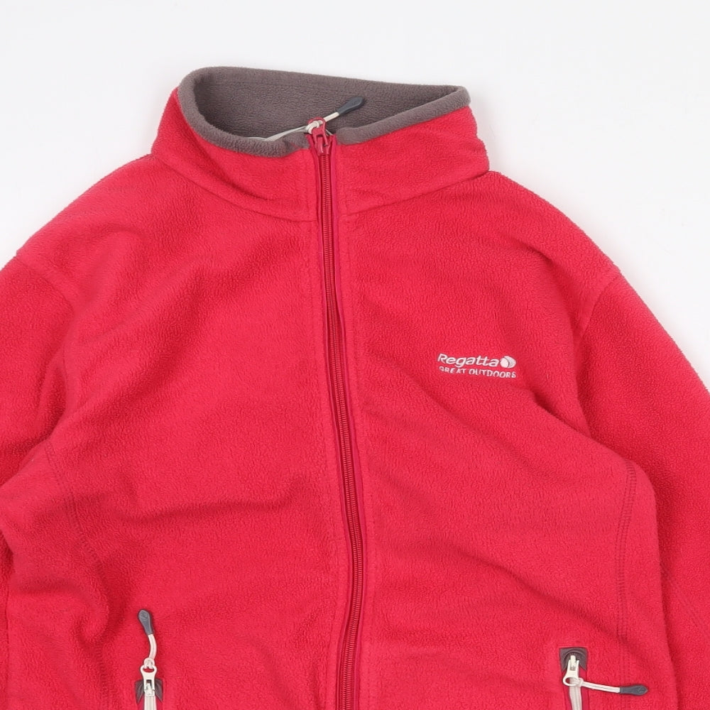 Regatta Womens Pink Jacket Size 10 Zip
