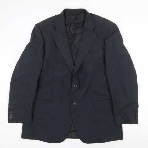 Marks and Spencer Mens Grey Polyester Jacket Suit Jacket Size 44 Regular