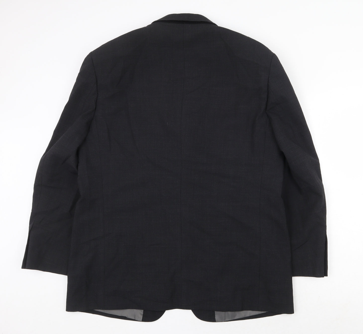 Marks and Spencer Mens Grey Polyester Jacket Suit Jacket Size 44 Regular