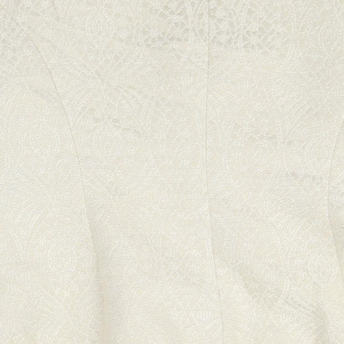 Paul Costelloe Womens White Cotton Jacket Blazer Size M