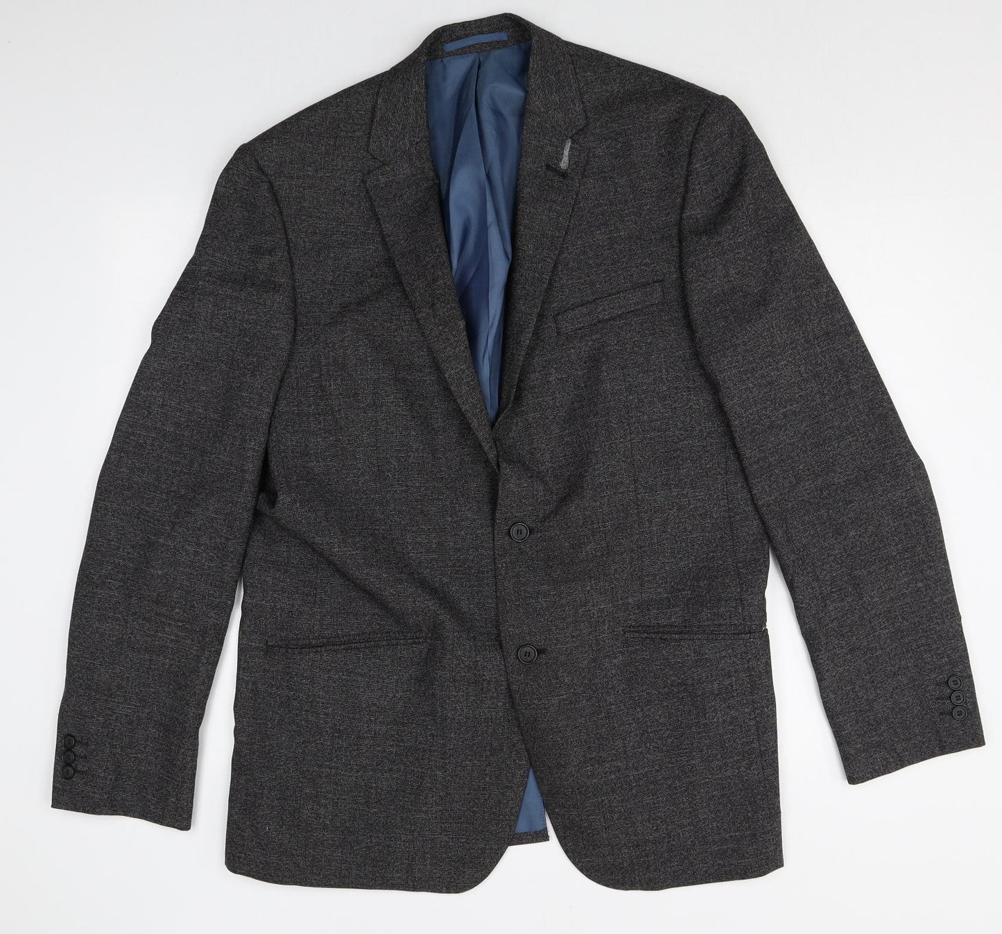 Taylor & Wright Mens Grey Polyester Jacket Suit Jacket Size 42 Regular