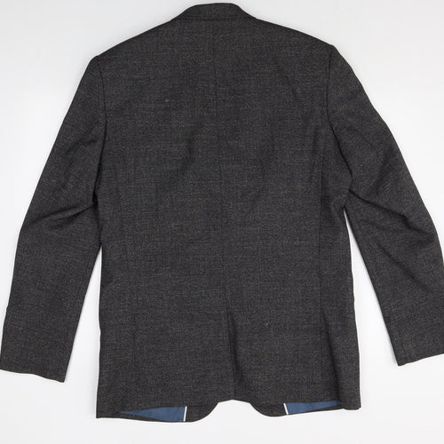 Taylor & Wright Mens Grey Polyester Jacket Suit Jacket Size 42 Regular