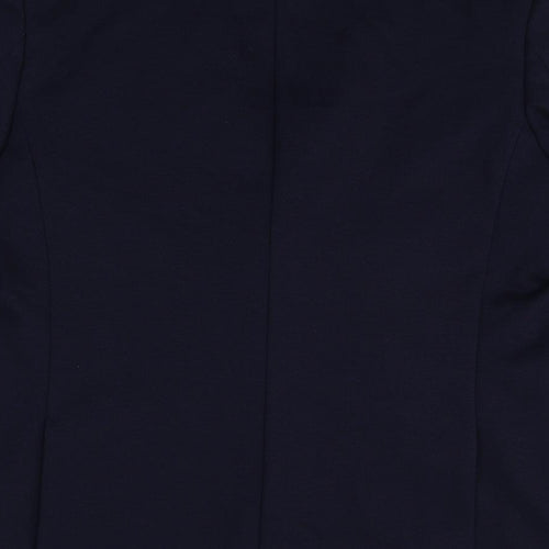 Marks and Spencer Mens Blue Polyamide Jacket Suit Jacket Size 42 Regular