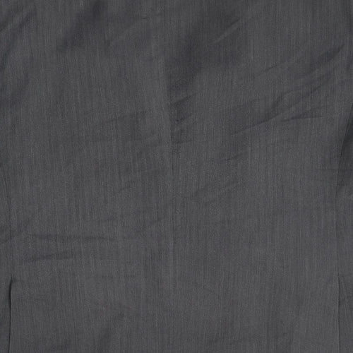 BHS Mens Grey Polyester Jacket Suit Jacket Size 48 Regular