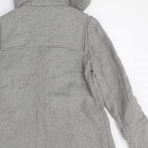 Warehouse Womens Grey Jacket Size 10 Zip