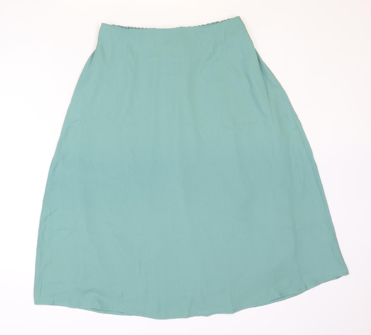 Sisters Point Womens Blue Polyester Swing Skirt Size L
