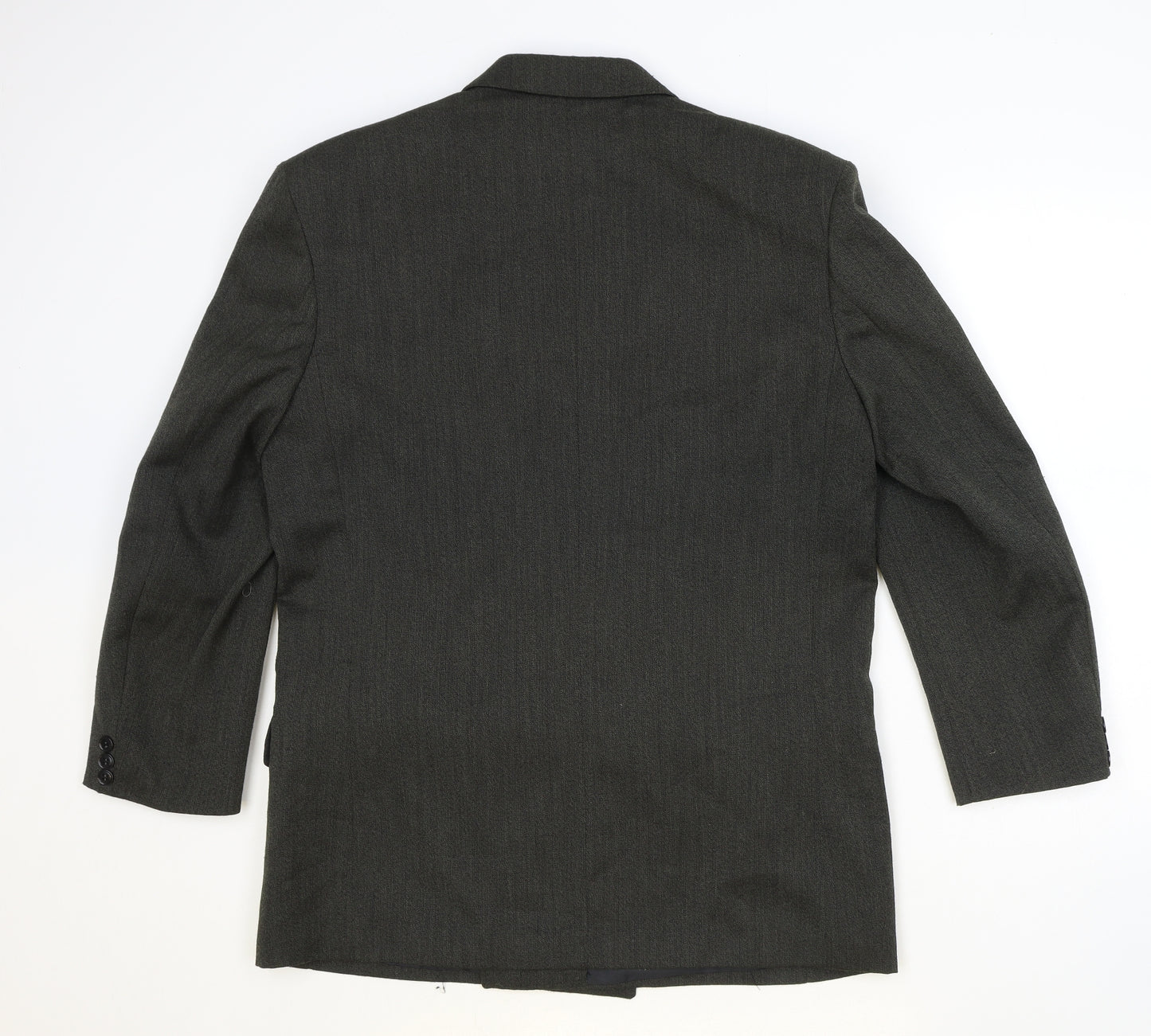 Marlow Mens Grey Polyester Jacket Suit Size 40 Regular