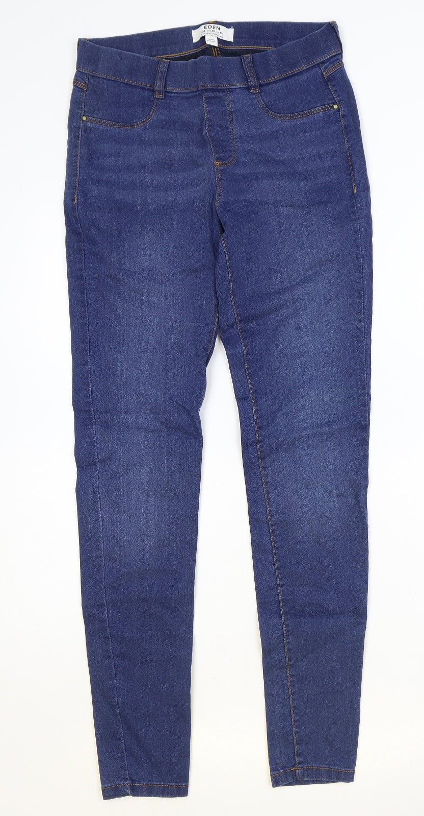Dorothy Perkins Womens Blue Cotton Jegging Leggings Size 8