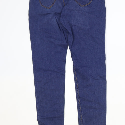 Dorothy Perkins Womens Blue Cotton Jegging Leggings Size 8
