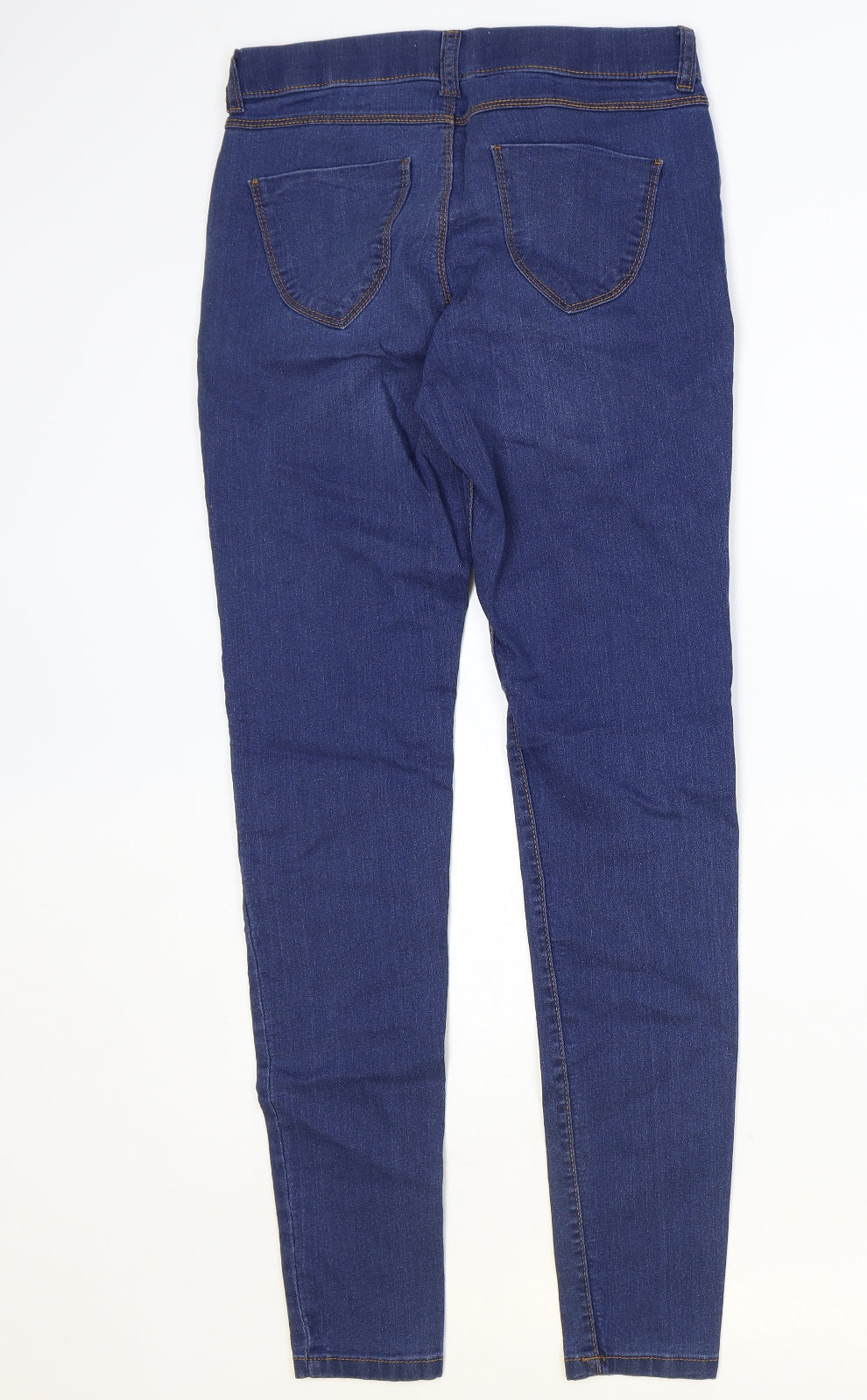 Dorothy Perkins Womens Blue Cotton Jegging Leggings Size 8