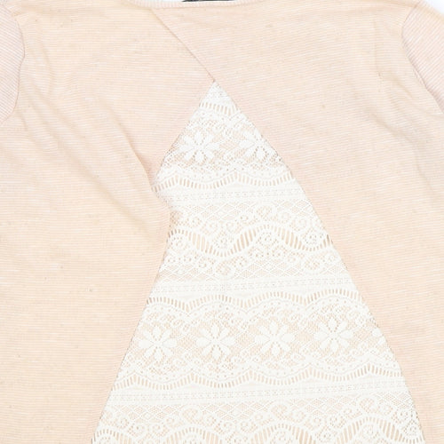 Atmosphere Womens Pink Round Neck Polyester Pullover Jumper Size 10