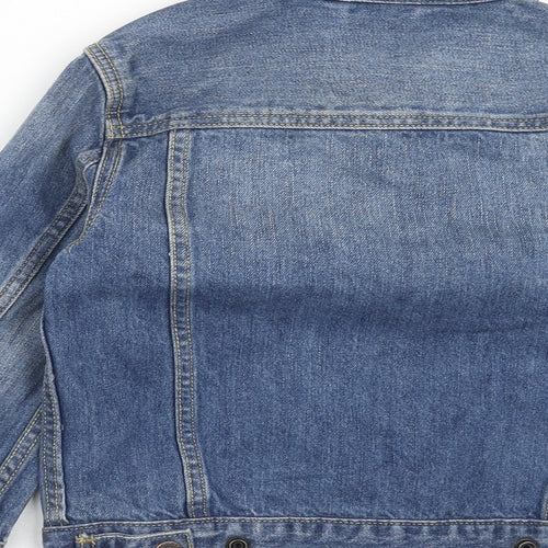 Gap Womens Blue Jacket Size XS Button