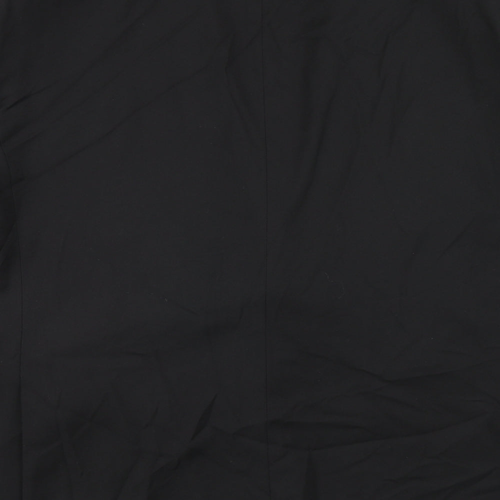 Marks and Spencer Mens Black Polyacrylate Fibre Jacket Suit Jacket Size 54 Regular