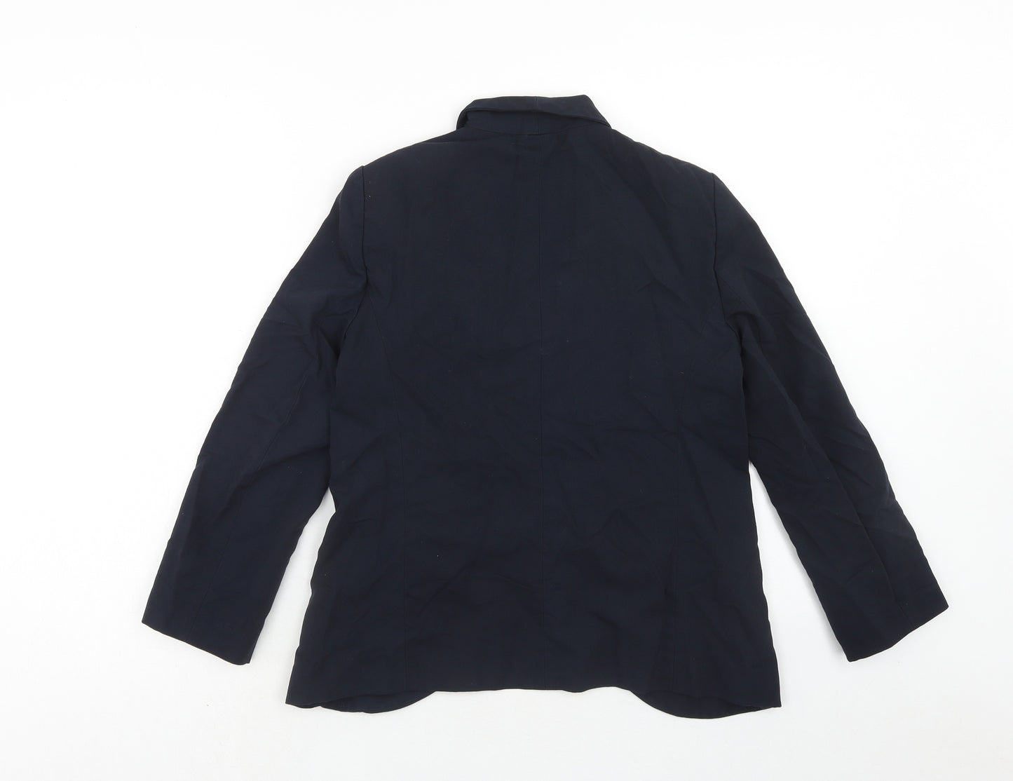 Topshop Womens Blue Jacket Blazer Size 8
