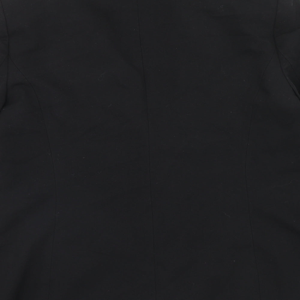 Dorothy Perkins Womens Black Polyester Tuxedo Suit Jacket Size 12
