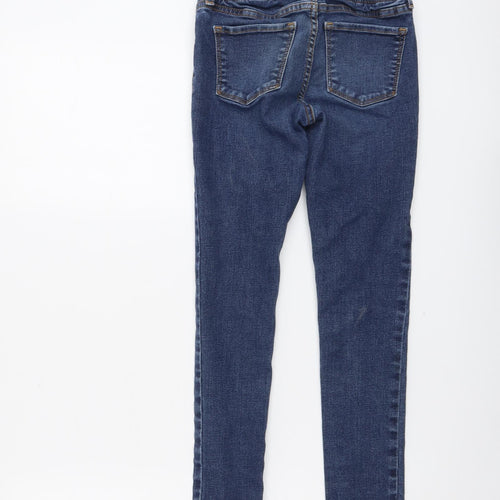 Gap Girls Blue Cotton Skinny Jeans Size 10 Years Regular Pullover